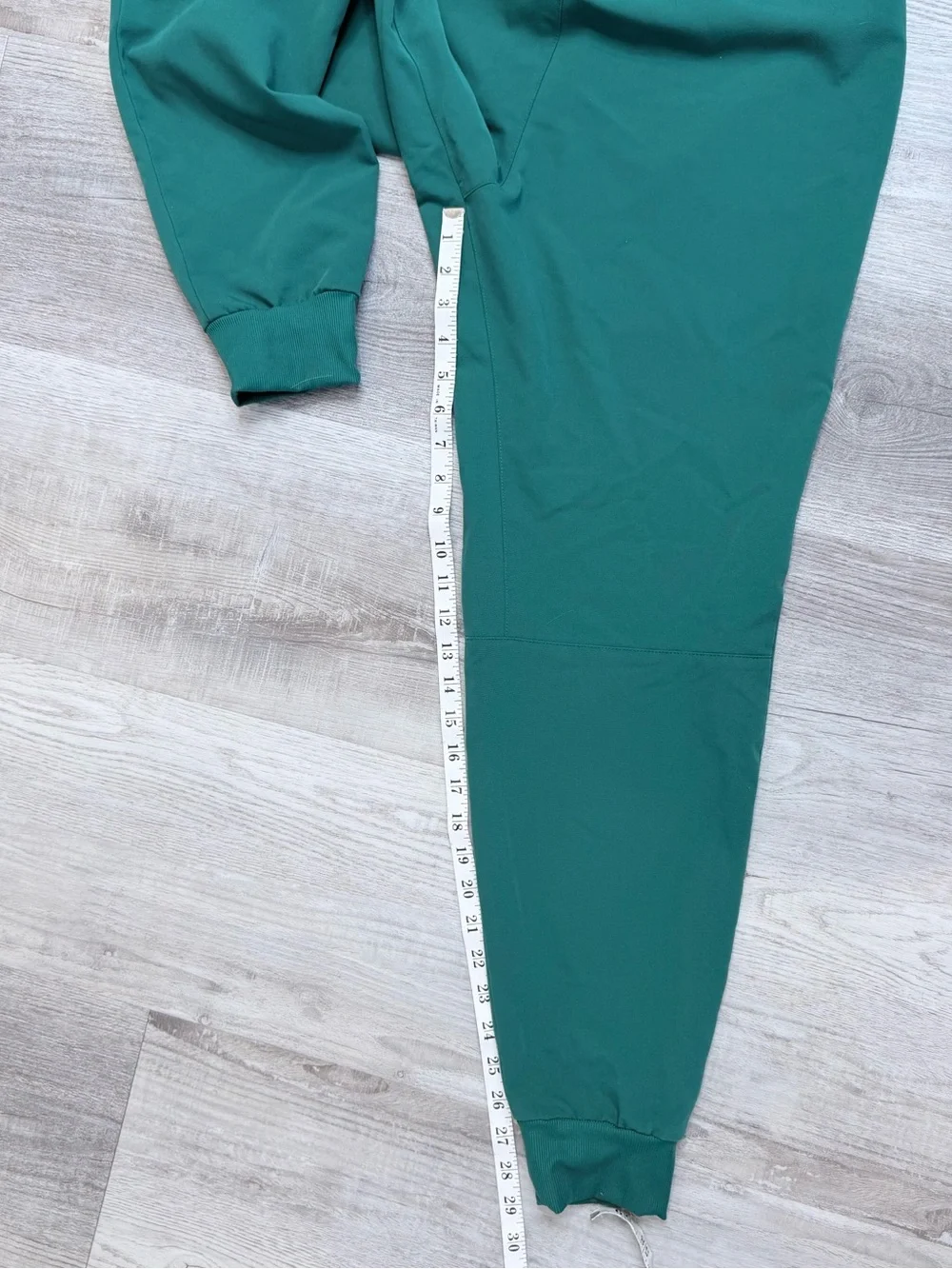 Figs Tansen Casual Scrub Pant Hunter Green Mint Green Ties Mens Size S